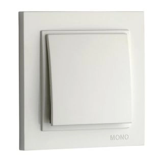 102-190025-100-Ключ единичен сх.1, Mono Electric Despina, Бял