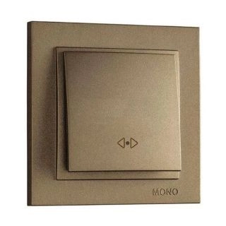 102-232325-112-Ключ кръстат сх.7, Mono Electric Despina Metallic, Бронз