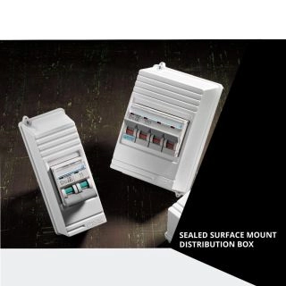 180-010002-104-Апартаментно табло MONO външен монтаж макс 3 - 4 модула Пакетен