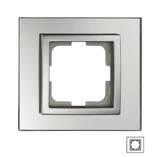 107-700000-160-Mono Style Glass Glass Единична рамка Огледален