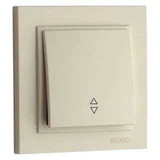 102-170025-109-Ключ девиаторен сх.6, Mono Electric Despina, Крем