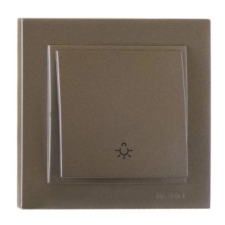 102-232325-105-Ключ-бутон стълбищен, Mono Electric Despina Metallic, Бронз