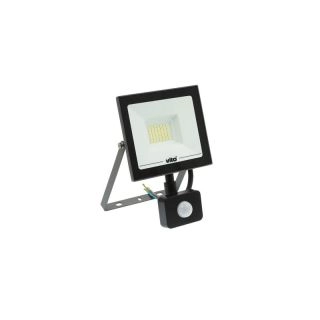 3022170-LED Прожектор Vito Indus Gen3 с PIR Sensor, 30W, 3000Lm, 6000k (Студена светлина) IP65 Антрацит