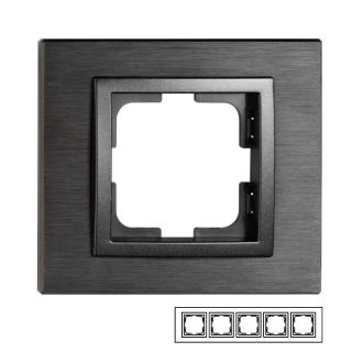 107-820000-164-Mono Style Aluminium Петорна рамка Фюм