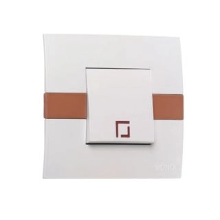 101-000500-150-Тънка Рамка Светло Бежов, Mono Electric Eco