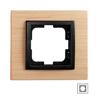 107-520000-160-Mono Style Wood Единична рамка Клен